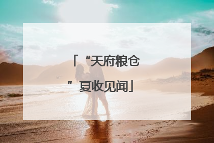 “天府粮仓”夏收见闻