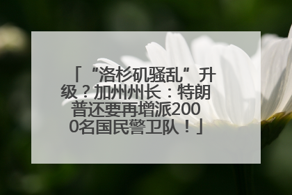 “洛杉矶骚乱”升级？加州州长：特朗普还要再增派2000名国民警卫队！