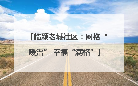 临颍老城社区：网格“暖治” 幸福“满格”