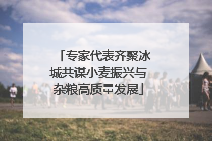 专家代表齐聚冰城共谋小麦振兴与杂粮高质量发展