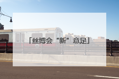丝博会“新”意足
