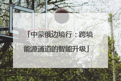 中蒙俄边境行：跨境能源通道的智能升级