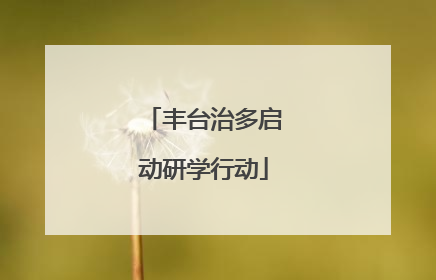 丰台治多启动研学行动