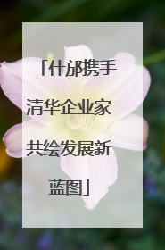 什邡携手清华企业家共绘发展新蓝图