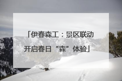 伊春森工：景区联动开启春日“森”体验