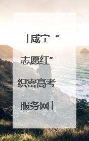 咸宁“志愿红”织密高考服务网