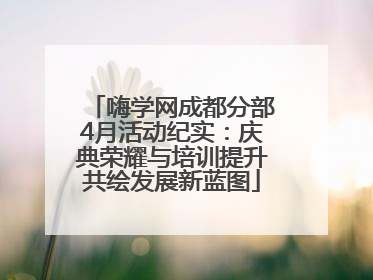 嗨学网成都分部4月活动纪实：庆典荣耀与培训提升共绘发展新蓝图
