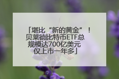 堪比“新的黄金”！贝莱德比特币ETF总规模达700亿美元 仅上市一年多