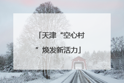 天津“空心村”焕发新活力
