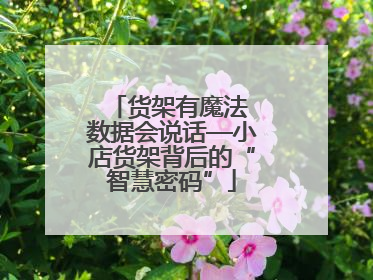 货架有魔法 数据会说话—小店货架背后的“智慧密码”