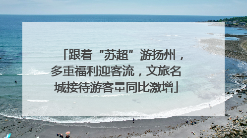 跟着“苏超”游扬州，多重福利迎客流，文旅名城接待游客量同比激增