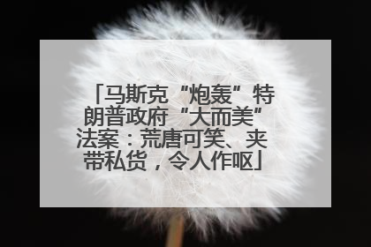 马斯克“炮轰”特朗普政府“大而美”法案：荒唐可笑、夹带私货，令人作呕