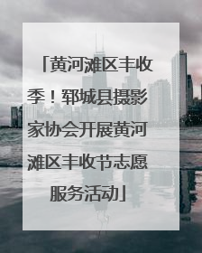 黄河滩区丰收季！郓城县摄影家协会开展黄河滩区丰收节志愿服务活动